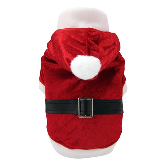 Reversible pet / dog Santa reindeer costume - Picture 3 of 7